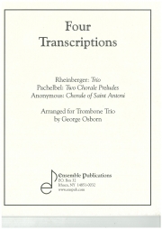 トランスクリプション  (トロンボーン三重奏)【Transcriptions】