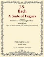 フーガの組曲（バッハ）（木管五重奏）【A Suite of Fugues】