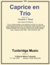 トリオのカプリス（トーマス・リード）（木管三重奏）【Caprice en Trio】