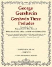 3つの前奏曲（ジョージ・ガーシュウィン）（木管五重奏）【Gershwin Three Preludes】