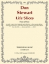 ライフ・スライス（ドン・スチュワート）（フルート+ピアノ）【Life Slices】
