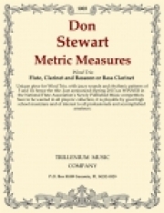 メトリック・メジャー（ドン・スチュワート）（木管三重奏）【Metric Measures】