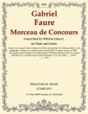 コンクール用小品（ガブリエル・フォーレ）（フルート+ギター）【Morceau de Concours】