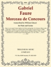 コンクール用小品（ガブリエル・フォーレ）（フルート+ギター）【Morceau de Concours】