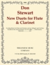 新しいデュエット（ドン・スチュワート）（木管二重奏）【New Duets for Flute & Clarinet】