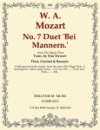 恋を知る男たちは「魔笛」より（モーツァルト）（木管三重奏）【Bei Mannern from The Magic Flute】