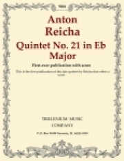 五重奏曲・No.21・変ホ長調（アントン・ライヒャ）（木管五重奏）【Quintet No. 21 in Eb Major】