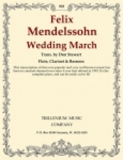 結婚行進曲 （フェリックス・メンデルスゾーン）（木管三重奏）【Wedding March】
