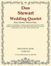 ウェディング・カルテット（ドン・スチュワート）（ミックス三重奏+ピアノ）【Wedding Quartet】