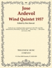 木管五重奏・1957（ホセ・アルデボル）（木管五重奏）【Wind Quintet 1957】