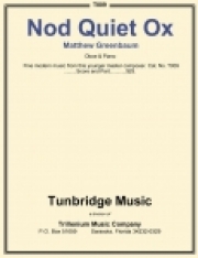 Nod Quiet Ox（マシュー・グリーンバウム）（オーボエ+ピアノ）