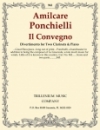 イル・コンヴェーニョ（アミルカーレ・ポンキエッリ）（クラリネット二重奏+ピアノ）【Il Convegno】