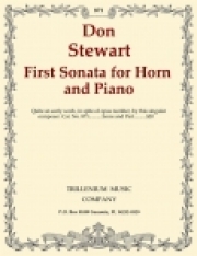 ファースト・ソナタ（ドン・スチュワート）（ホルン+ピアノ）【First Sonata for Horn and Piano】
