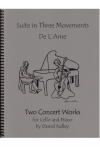 2つの演奏会用小品（ダニエル・ケリー）（チェロ+ピアノ）【Two Concert Works for Cello and Piano】