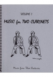 クラリネット・デュエット曲集・Vol.1 （クラリネット二重奏）【Music for Two Clarinets Volume 1】