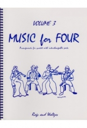 弦楽四重奏集・Vol.3（弦楽四重奏）【Intermediate Music for Four, Volume 3】