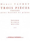 3つのやさしい小品（アンリ・ヴァシェイ）（バスーン+ピアノ）【Trois Pieces Faciles Pour Basson et Piano】