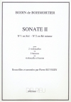 ソナタ・No.2・ニ短調（ジョゼフ・ボダン・ド・ボワモルティエ） （バスーン二重奏）【Sonata No. 2 in D Minor】