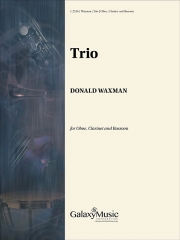 トリオ （ドナルド・ワックスマン）（木管三重奏）【Trio】