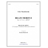 死に逝く人は幸いである (メンデルスゾーン) (金管四重奏)【Beati Mortui, Op. 115, No. 1】