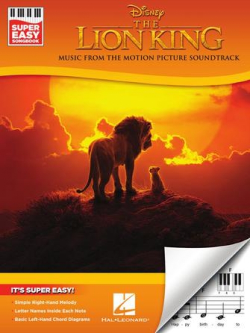 超簡単な ライオン キング 曲集 ピアノ The Lion King Super Easy Songbook 吹奏楽の楽譜販売はミュージックエイト