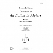 イタリアのアルジエ序曲 (ロッシーニ) (金管四重奏)【Italian in Algiers Overture】