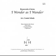 何故ゆえにイエスは (金管四重奏)【I Wonder as I Wander】