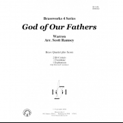 父なる神 (ウォーレン) (金管四重奏)【God of Our Fathers】