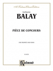 演奏会用小品（ギヨーム・バレイ）（トランペット+ピアノ）【Piece de Concours】