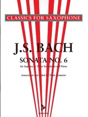 ソナタ・No.6・イ長調・BWV 1035（バッハ）（テナーサックス+ピアノ）【Sonata No. 6 A Major BWV 1035】