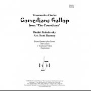 コメディアン・ギャロップ (ドミトリー・カバレフスキー) (金管四重奏)【Comedians Gallop】