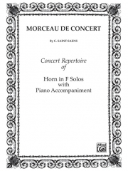 演奏会用小品・Op.94（カミーユ・サン＝サーンス）（ホルン+ピアノ）【Morceau de Concert】