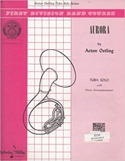 オーロラ（アクトン・オストリング）（テューバ+ピアノ）【Aurora】