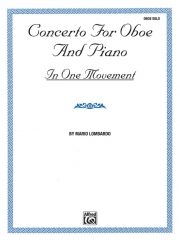 オーボエとピアノのための協奏曲（マリオ・ロンバード）（オーボエ+ピアノ）【Concerto for Oboe and Piano】