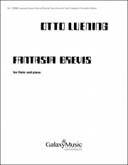 小幻想曲（オットー・ルーニング）（フルート+ピアノ）【Fantasia Brevis】