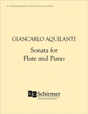 ソナタ（ジャンカルロ・アキランティ）（フルート+ピアノ）【Sonata for Flute and Piano】