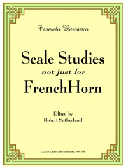 音階の勉強（バランコ・カルメロ）（ホルン）【Scale Studies Not Just For Horn】