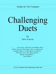 挑戦的なデュエット（ボブ・ゾトラ）  (トランペット二重奏)【Challenging Duets】