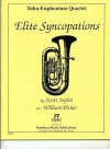 エリート・シンコペーション（スコット・ジョプリン）（ユーフォニアム＆テューバ四重奏）【Elite Syncopations】
