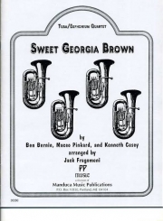 スウィート・ジョージア・ブラウン（メイシオ・ピンカード）（ユーフォニアム＆テューバ四重奏）【Sweet Georgia Brown】