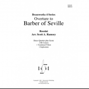 「セビリアの理髪師」序曲 (ロッシーニ) (金管四重奏)【Barber of Seville Overture, The】