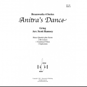 アニトラの踊り (エドヴァルド・グリーグ) (金管四重奏)【Anitra's Dance】