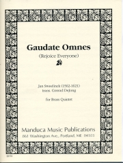 Gaudate Omnes  (ヤン・ピーテルスゾーン・スウェーリンク) (金管五重奏)