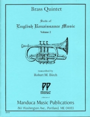 英国ルネサンス音楽曲集・Vol.2 (金管五重奏)【Suite of English Renaissance Music, Volume 2】