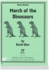 恐竜の行進（ディヴィッド・ユーバー） (金管五重奏)【March of the Dinosaurs】
