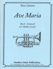 アヴェ・マリア（バッハ、グノー） (金管五重奏)【Ave Maria】