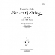G線上のアリア (バッハ) (金管四重奏)【Air on G String】
