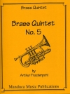 金管五重奏曲・No.5  (アーサー・フラッケンポール) (金管五重奏)【Brass Quintet No. 5】