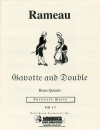 ガボットとダブル  (ジャン＝フィリップ・ラモー) (金管五重奏)【Gavotte and Double】