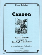 カンツォン（ザムエル・シャイト）(金管五重奏)【Canzon】